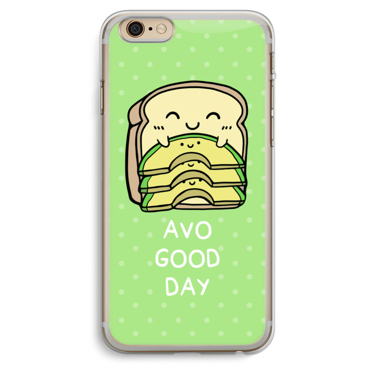 Avo Good Day: iPhone 6 Plus / 6S Plus Transparant Hoesje