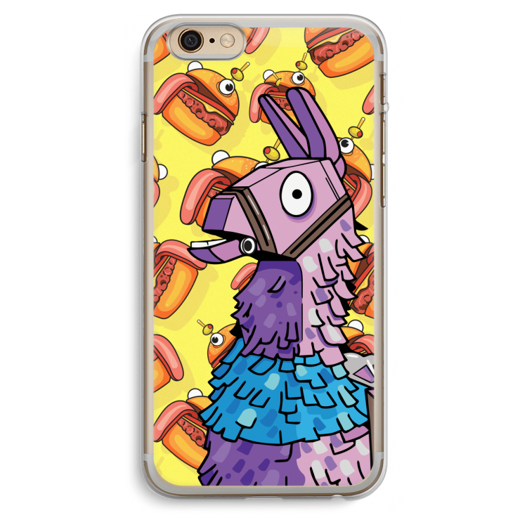 Loot Burger: iPhone 6 Plus / 6S Plus Transparant Hoesje