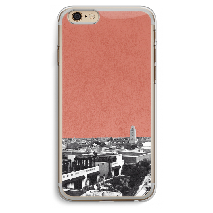 Marrakech Skyline : iPhone 6 Plus / 6S Plus Transparant Hoesje