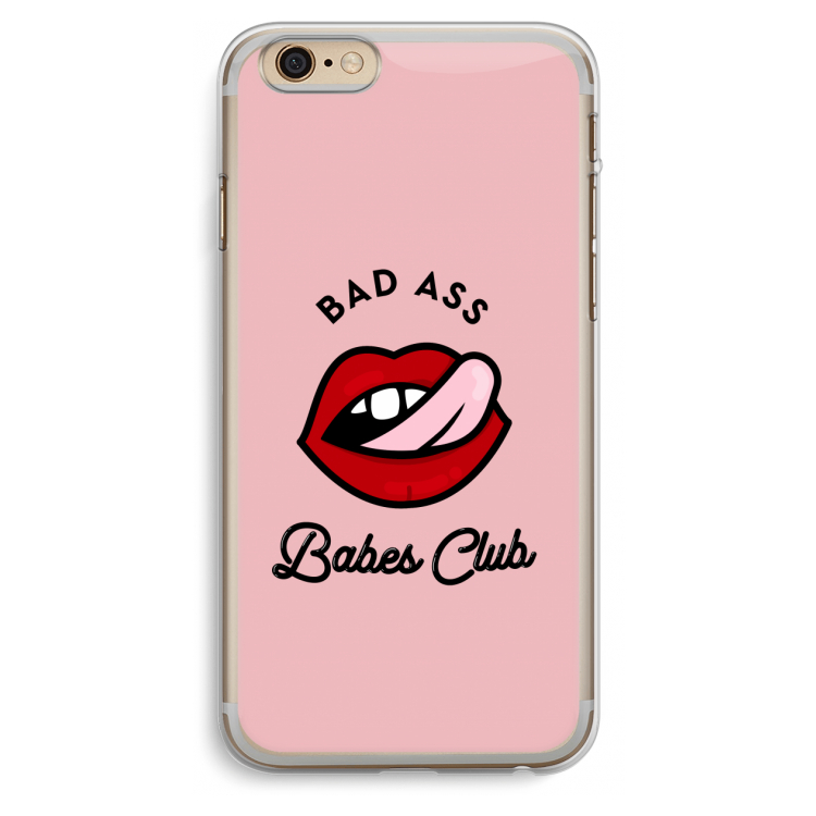 Badass Babes Club: iPhone 6 Plus / 6S Plus Transparant Hoesje