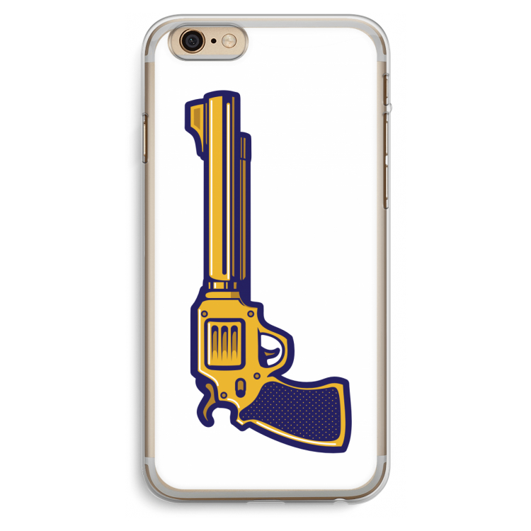 Pew Pew Pew: iPhone 6 Plus / 6S Plus Transparant Hoesje
