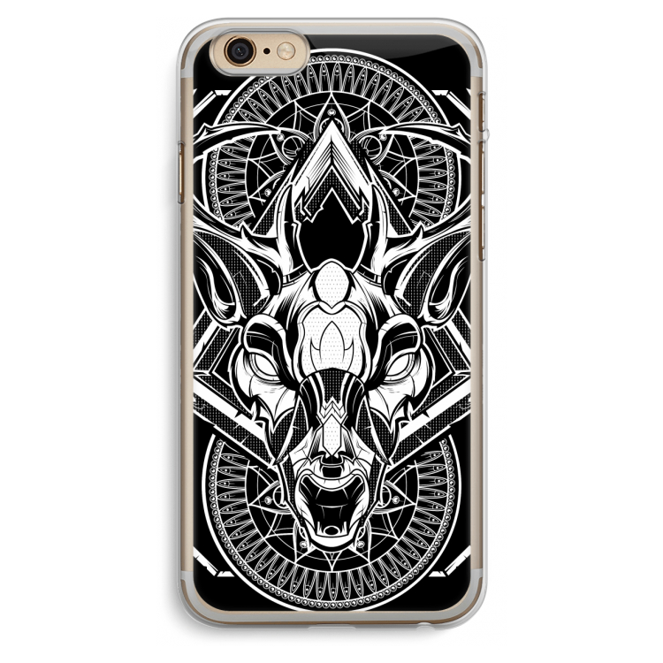 Oh Deer: iPhone 6 Plus / 6S Plus Transparant Hoesje