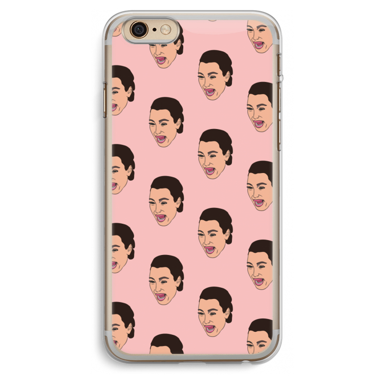 Ugly Cry Call: iPhone 6 Plus / 6S Plus Transparant Hoesje