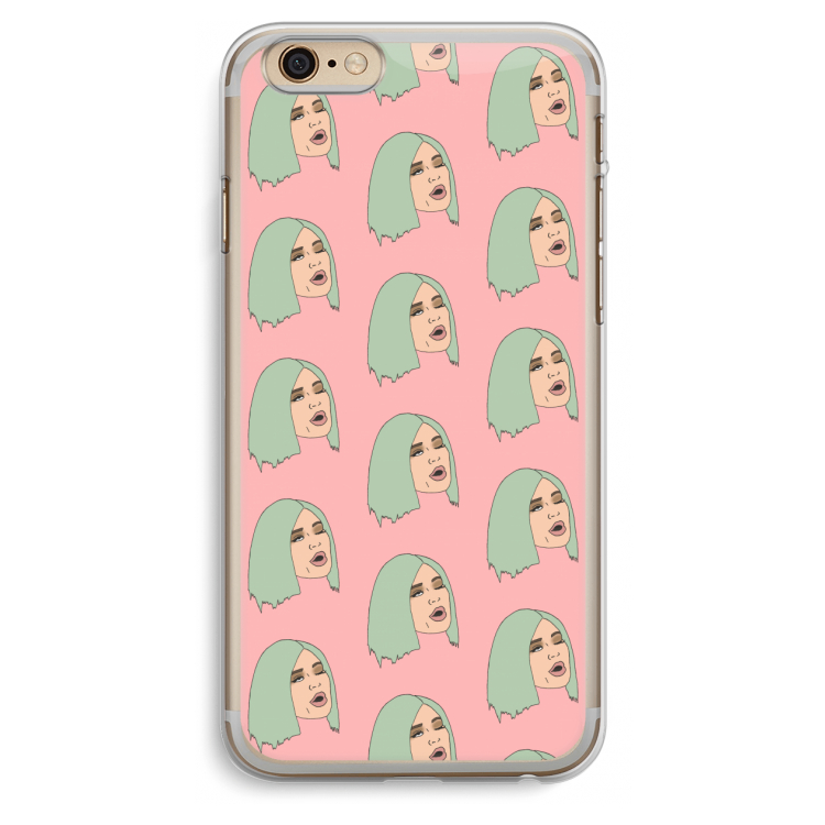 King Kylie: iPhone 6 Plus / 6S Plus Transparant Hoesje