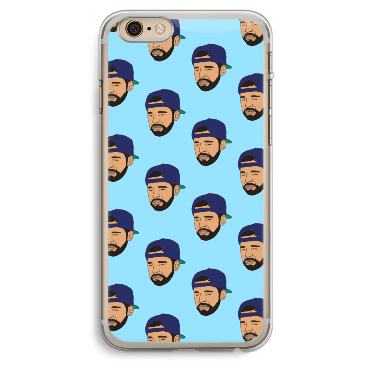 Drake Away: iPhone 6 Plus / 6S Plus Transparant Hoesje