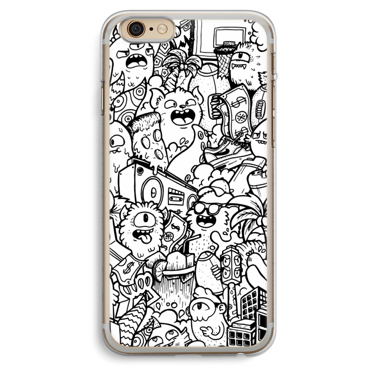 Vexx City #2: iPhone 6 Plus / 6S Plus Transparant Hoesje