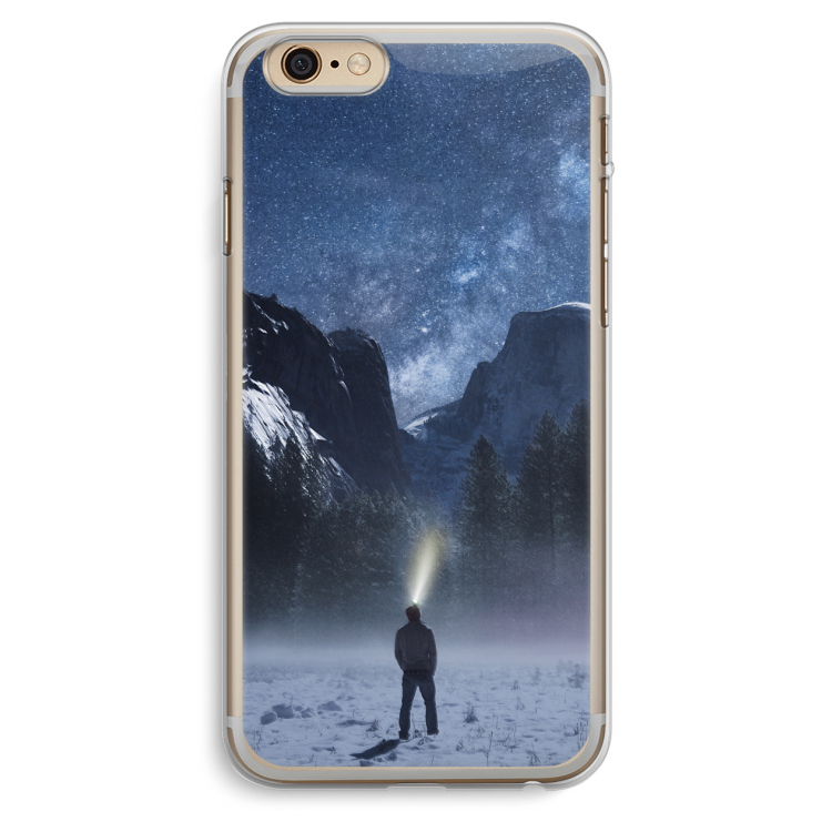 Wanderlust: iPhone 6 Plus / 6S Plus Transparant Hoesje