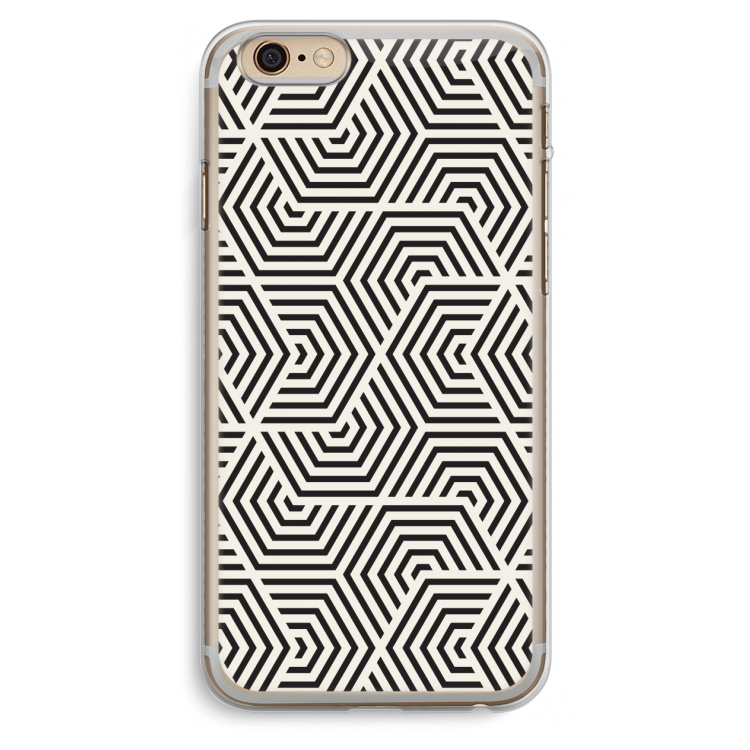 Magic pattern: iPhone 6 Plus / 6S Plus Transparant Hoesje