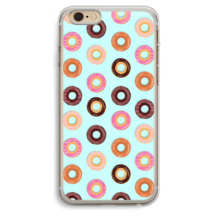 Donuts: iPhone 6 Plus / 6S Plus Transparant Hoesje