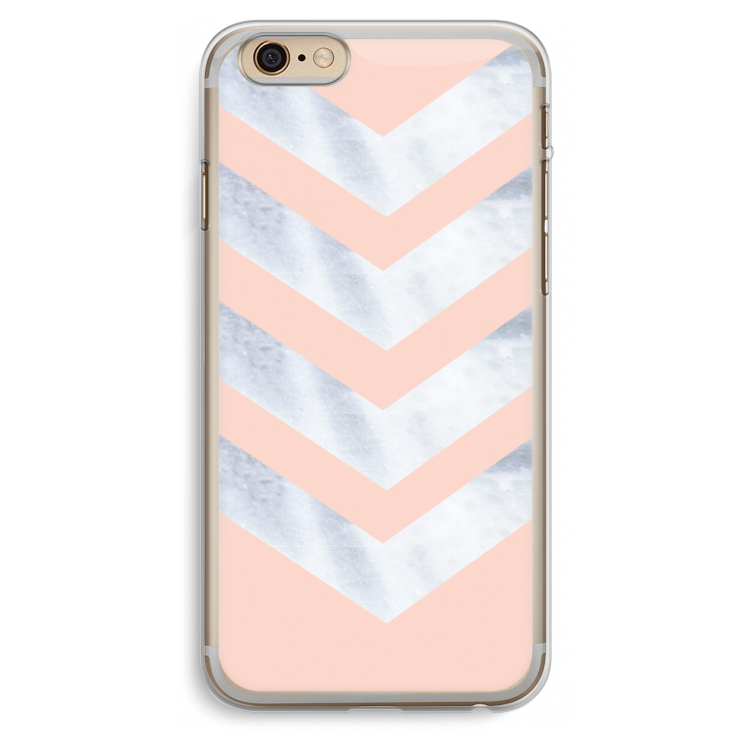 Marmeren pijlen: iPhone 6 Plus / 6S Plus Transparant Hoesje