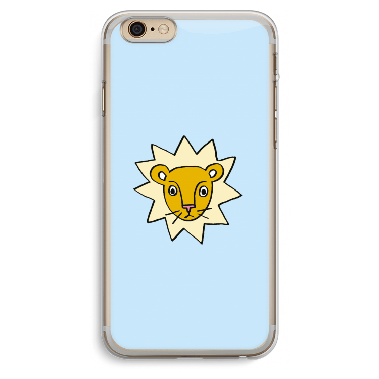 Kleine leeuw: iPhone 6 Plus / 6S Plus Transparant Hoesje
