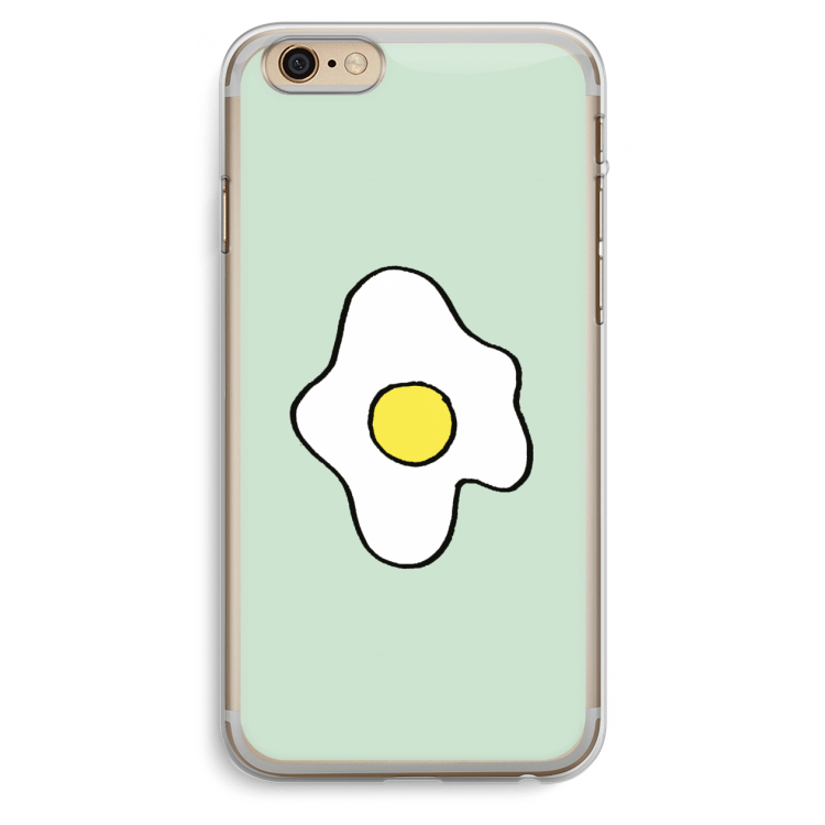 Spiegelei: iPhone 6 Plus / 6S Plus Transparant Hoesje