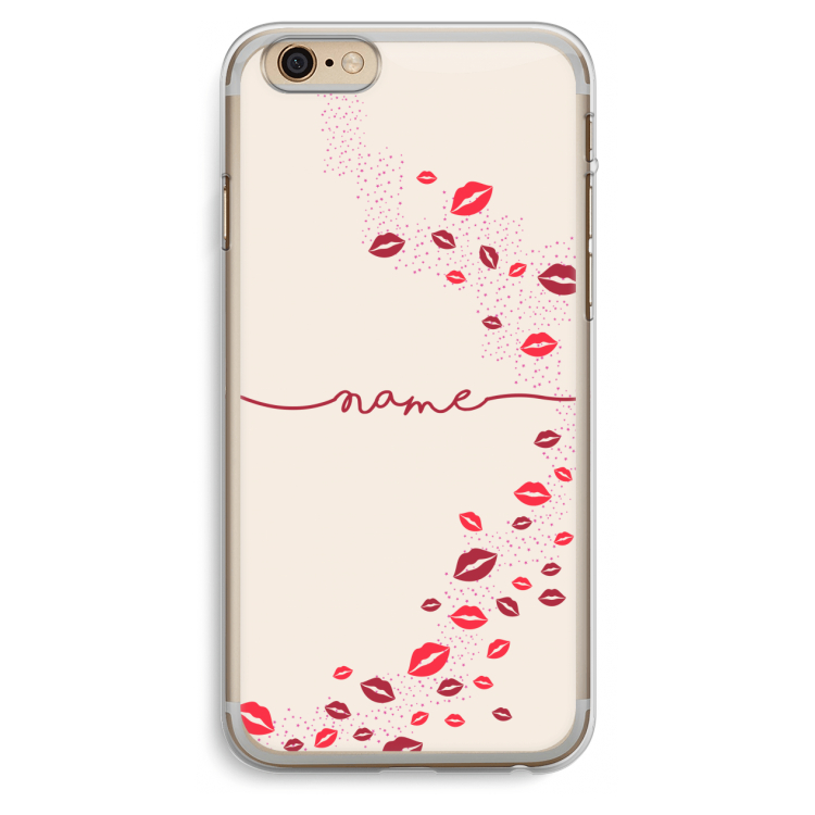 Kusjes: iPhone 6 Plus / 6S Plus Transparant Hoesje