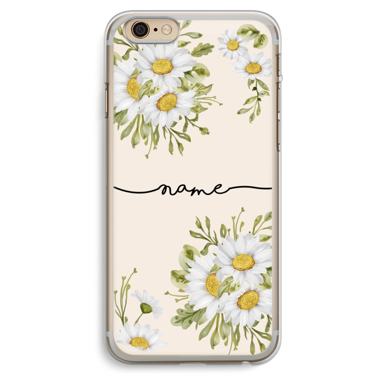 Daisies: iPhone 6 Plus / 6S Plus Transparant Hoesje