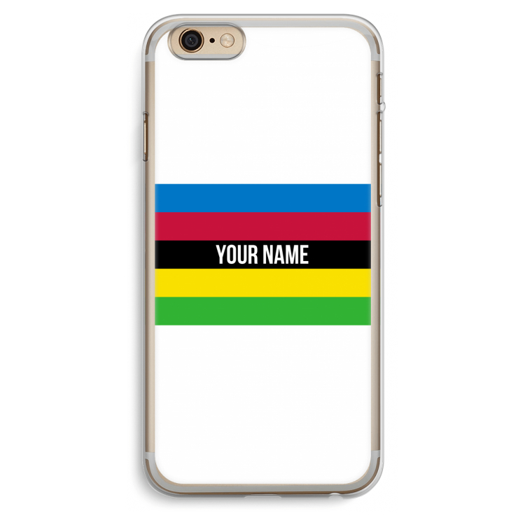 WK Wielrennen: iPhone 6 Plus / 6S Plus Transparant Hoesje