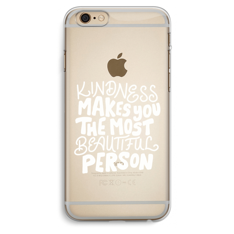The prettiest: iPhone 6 Plus / 6S Plus Transparant Hoesje