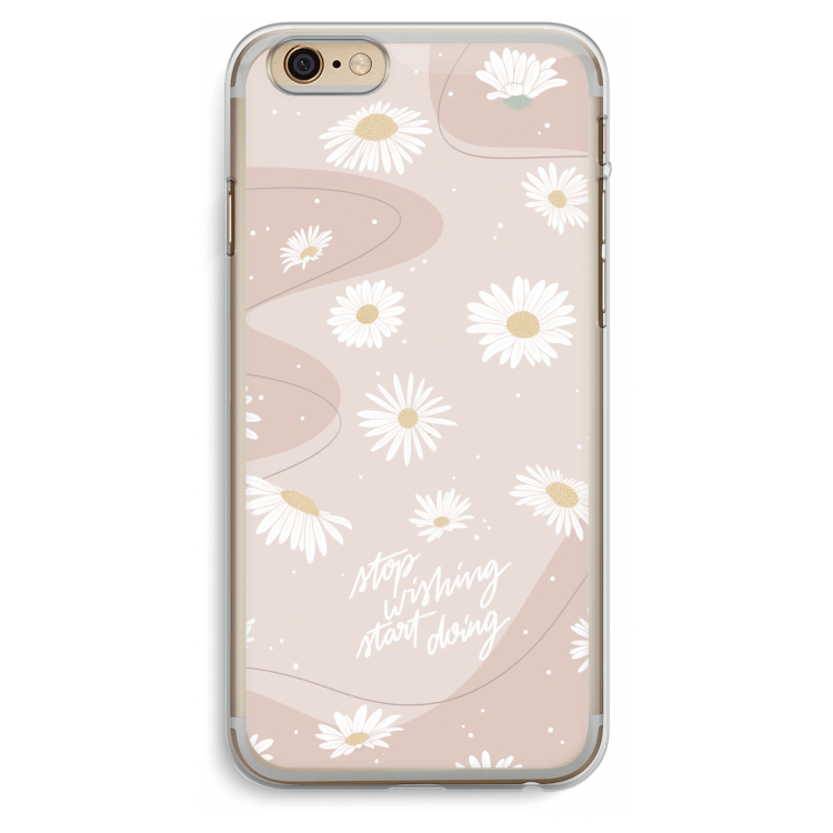 Daydreaming becomes reality: iPhone 6 Plus / 6S Plus Transparant Hoesje