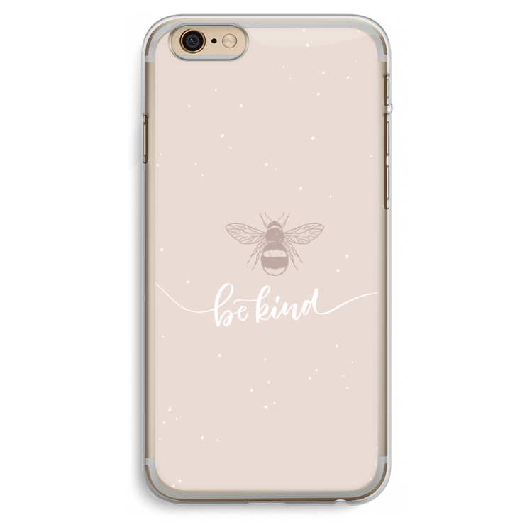 Be(e) kind: iPhone 6 Plus / 6S Plus Transparant Hoesje