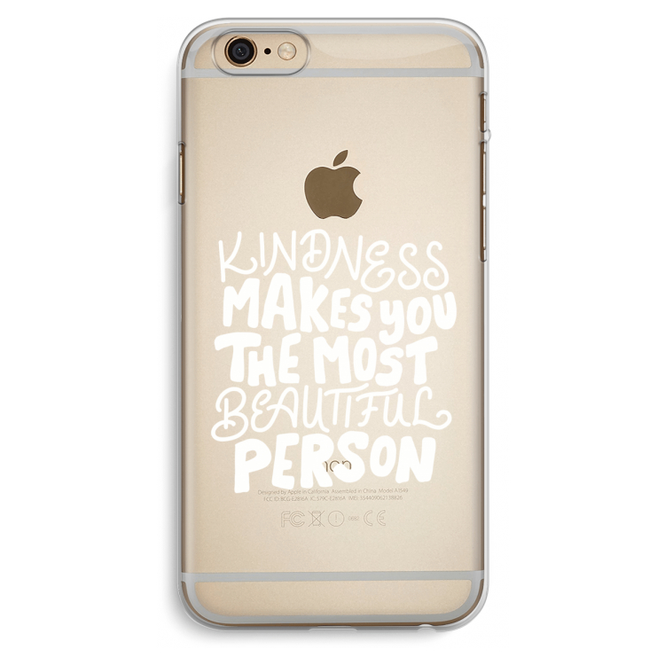 The prettiest: iPhone 6 Plus / 6S Plus Transparant Hoesje