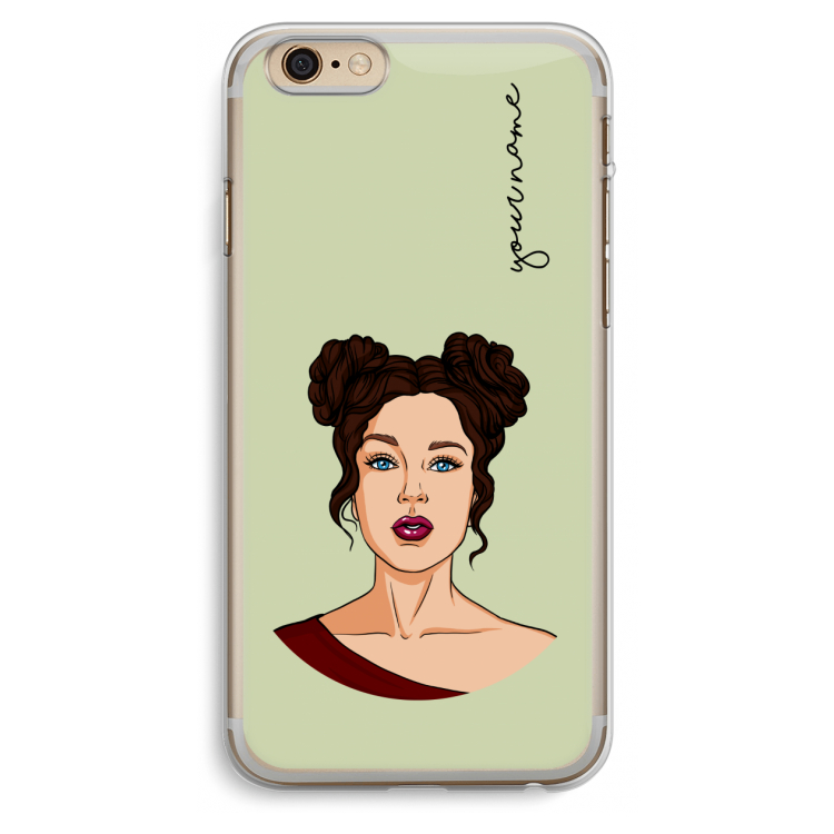 Pop-Art Creator: iPhone 6 Plus / 6S Plus Transparant Hoesje