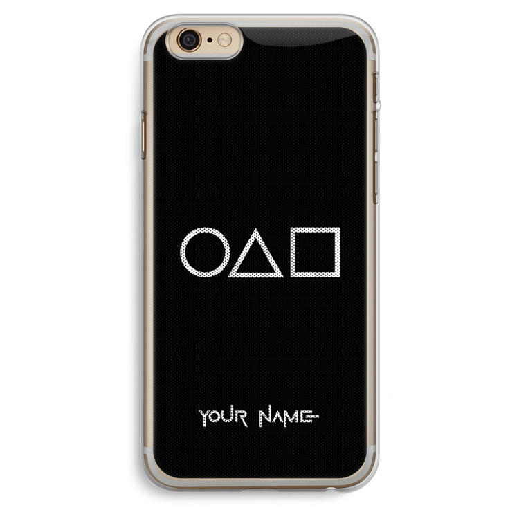 Squid Game: iPhone 6 Plus / 6S Plus Transparant Hoesje