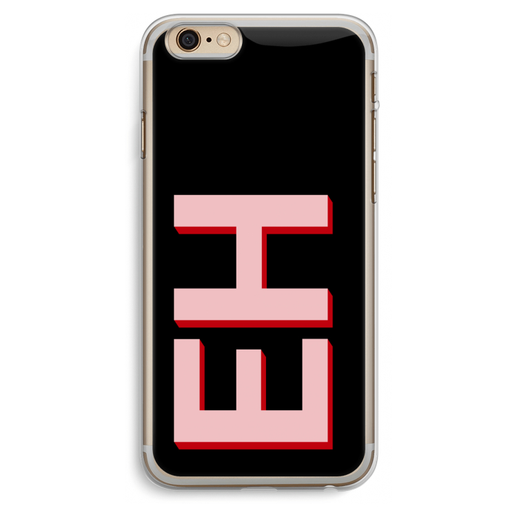 Monogram: iPhone 6 Plus / 6S Plus Transparant Hoesje