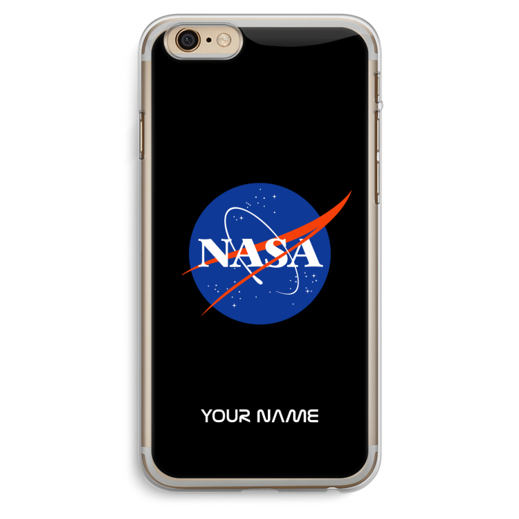 NASA: iPhone 6 Plus / 6S Plus Transparant Hoesje