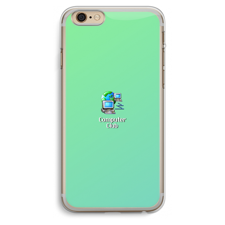 Win98: iPhone 6 Plus / 6S Plus Transparant Hoesje
