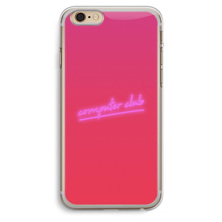 Vice Glow: iPhone 6 Plus / 6S Plus Transparant Hoesje