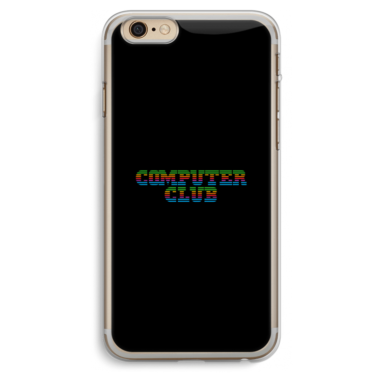 Retro: iPhone 6 Plus / 6S Plus Transparant Hoesje