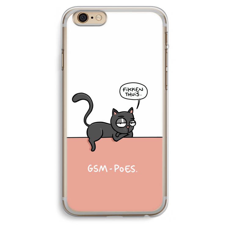 GSM poes: iPhone 6 Plus / 6S Plus Transparant Hoesje