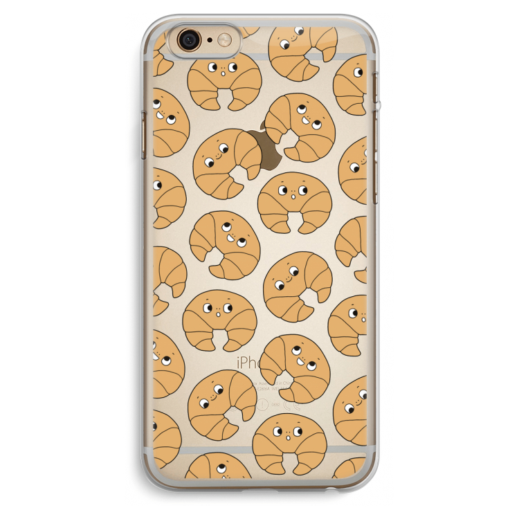 Croissant: iPhone 6 Plus / 6S Plus Transparant Hoesje