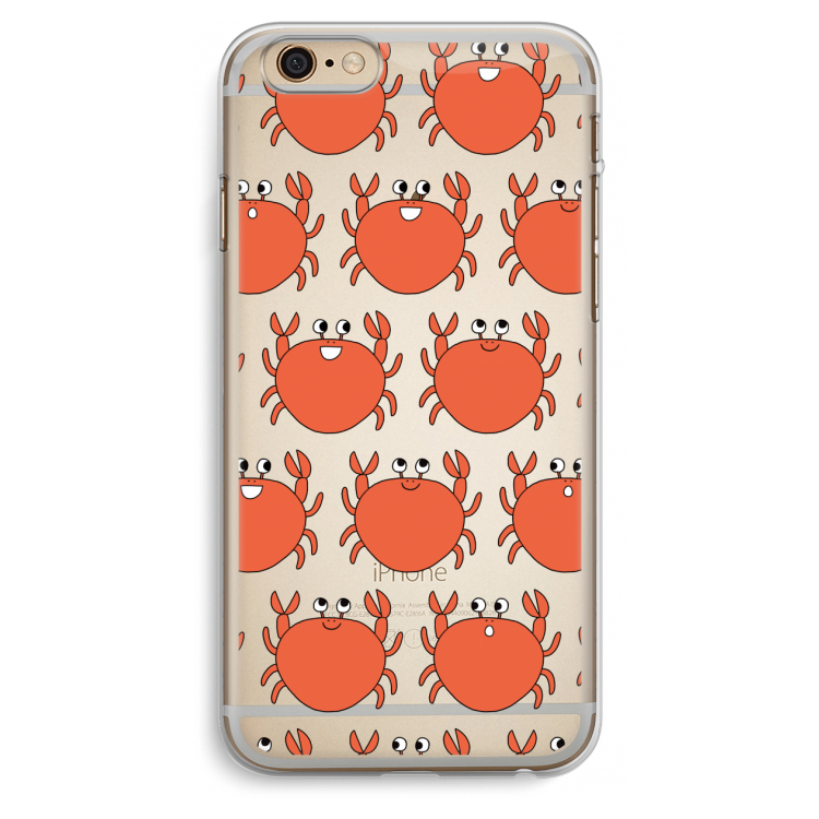 Krab: iPhone 6 Plus / 6S Plus Transparant Hoesje