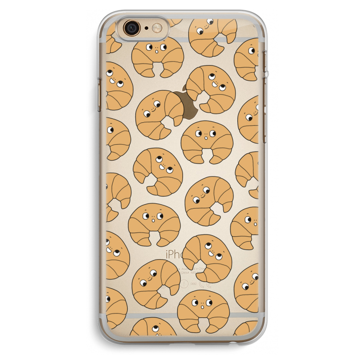 Croissant: iPhone 6 Plus / 6S Plus Transparant Hoesje