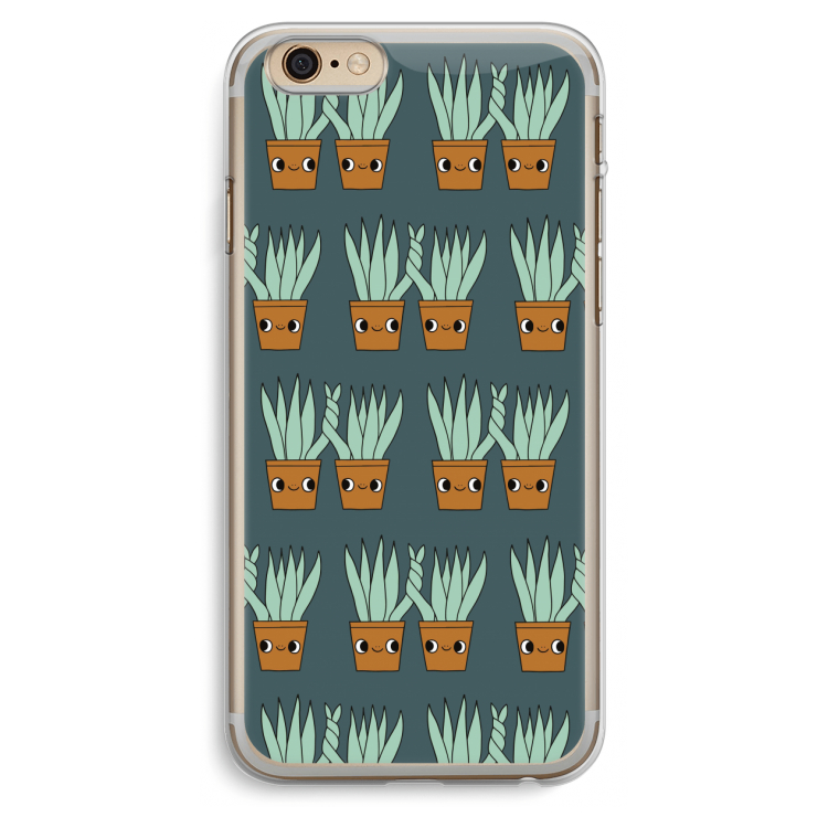Sansevieria: iPhone 6 Plus / 6S Plus Transparant Hoesje
