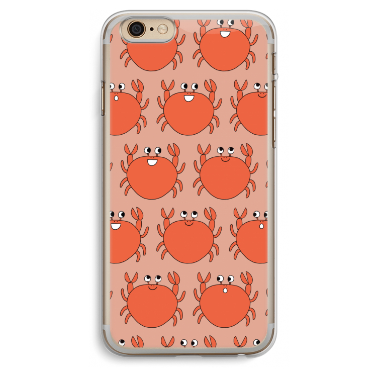 Krab: iPhone 6 Plus / 6S Plus Transparant Hoesje