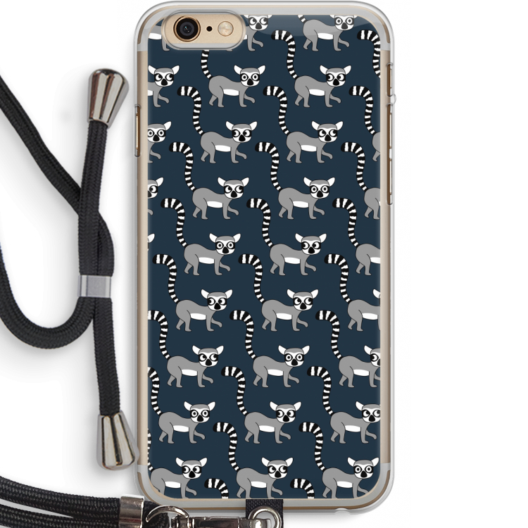 Makis: iPhone 6 PLUS / 6S PLUS Transparant Hoesje met koord