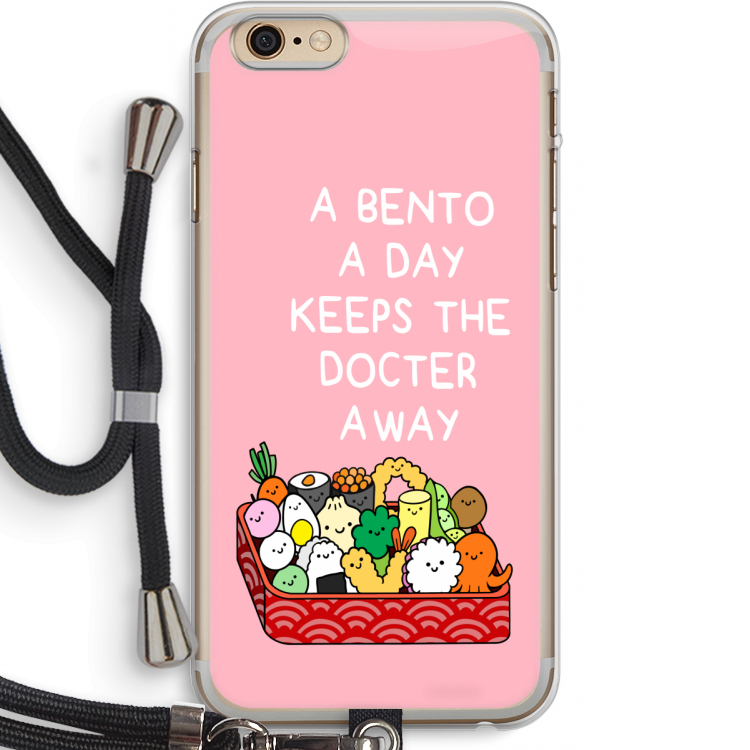 Bento a day: iPhone 6 PLUS / 6S PLUS Transparant Hoesje met koord
