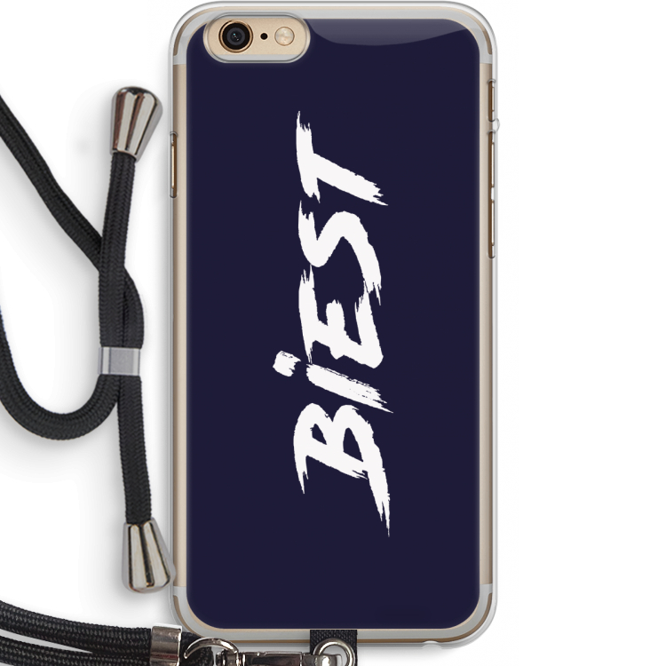 Biest: iPhone 6 PLUS / 6S PLUS Transparant Hoesje met koord