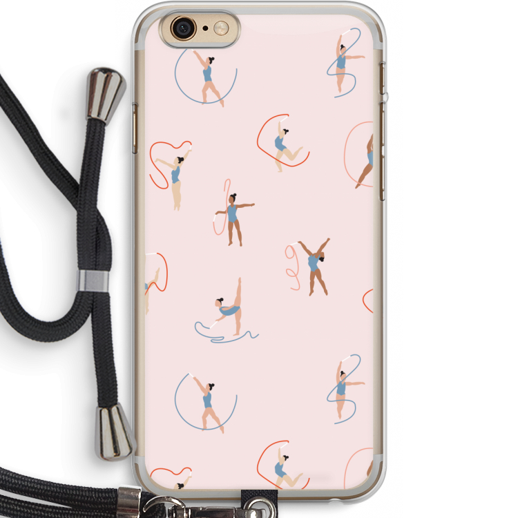 Dancing #3: iPhone 6 PLUS / 6S PLUS Transparant Hoesje met koord
