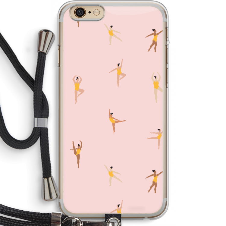 Dans #2: iPhone 6 PLUS / 6S PLUS Transparant Hoesje met koord