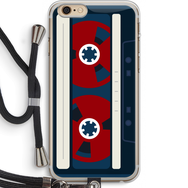 Here's your tape: iPhone 6 PLUS / 6S PLUS Transparant Hoesje met koord