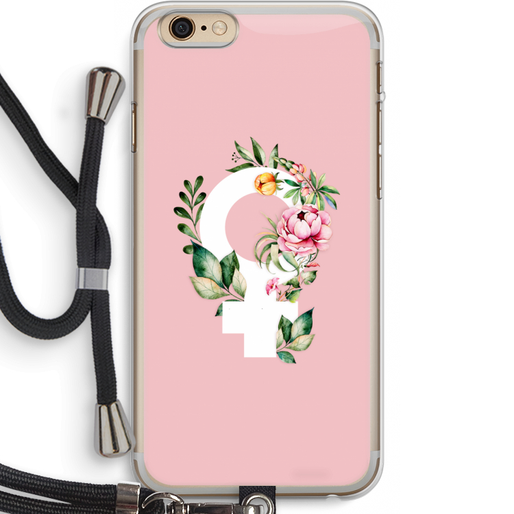 Venus: iPhone 6 PLUS / 6S PLUS Transparant Hoesje met koord