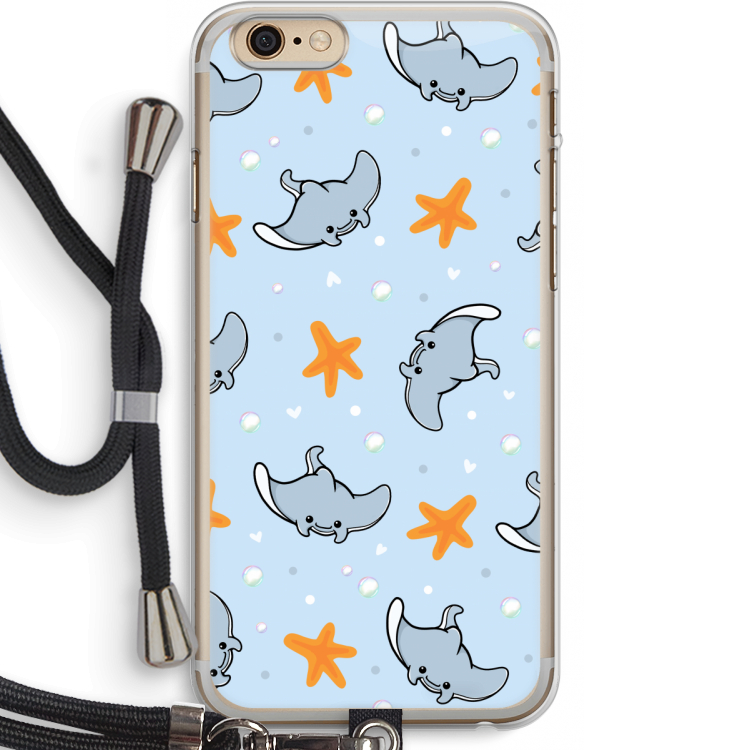 Manta: iPhone 6 PLUS / 6S PLUS Transparant Hoesje met koord