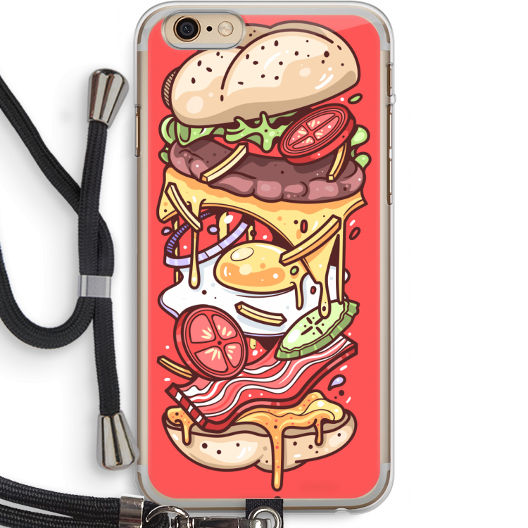 Diet Coke Please: iPhone 6 PLUS / 6S PLUS Transparant Hoesje met koord