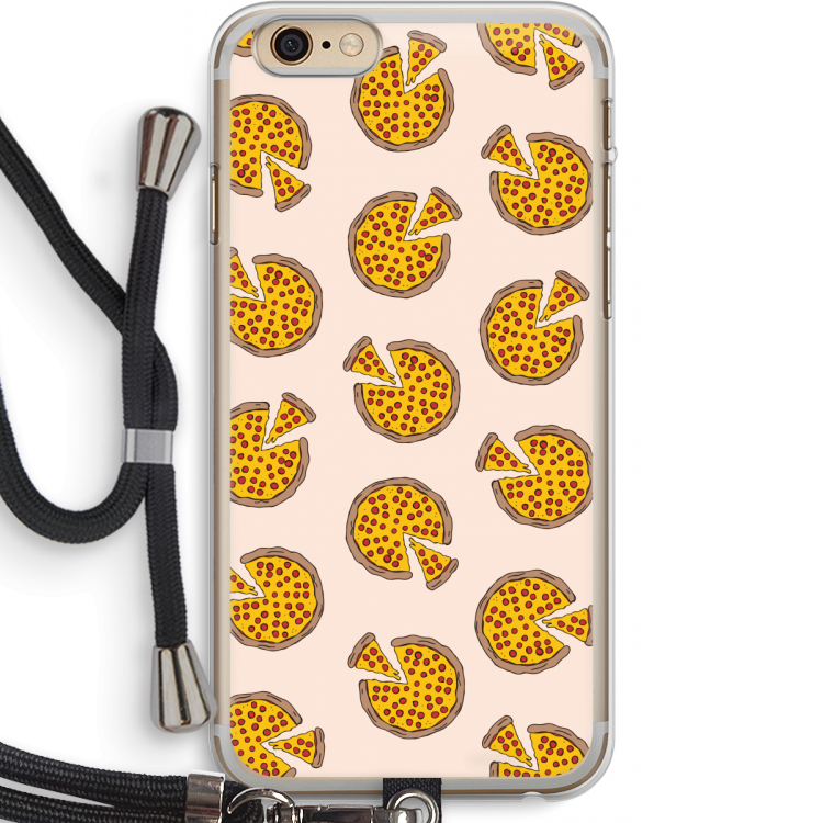 You Had Me At Pizza: iPhone 6 PLUS / 6S PLUS Transparant Hoesje met koord