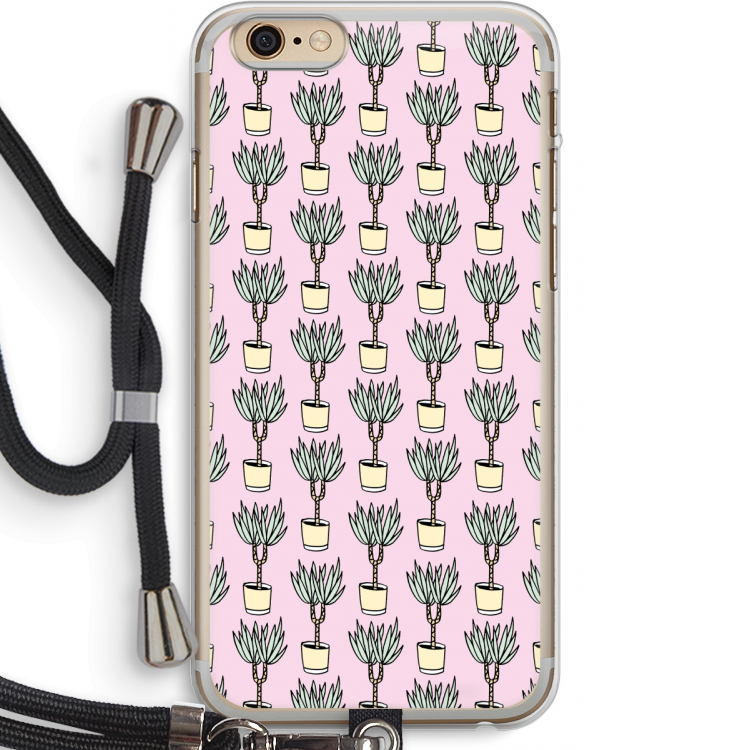 Boompje: iPhone 6 PLUS / 6S PLUS Transparant Hoesje met koord