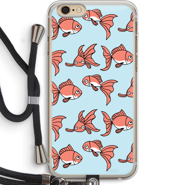 Blub: iPhone 6 PLUS / 6S PLUS Transparant Hoesje met koord