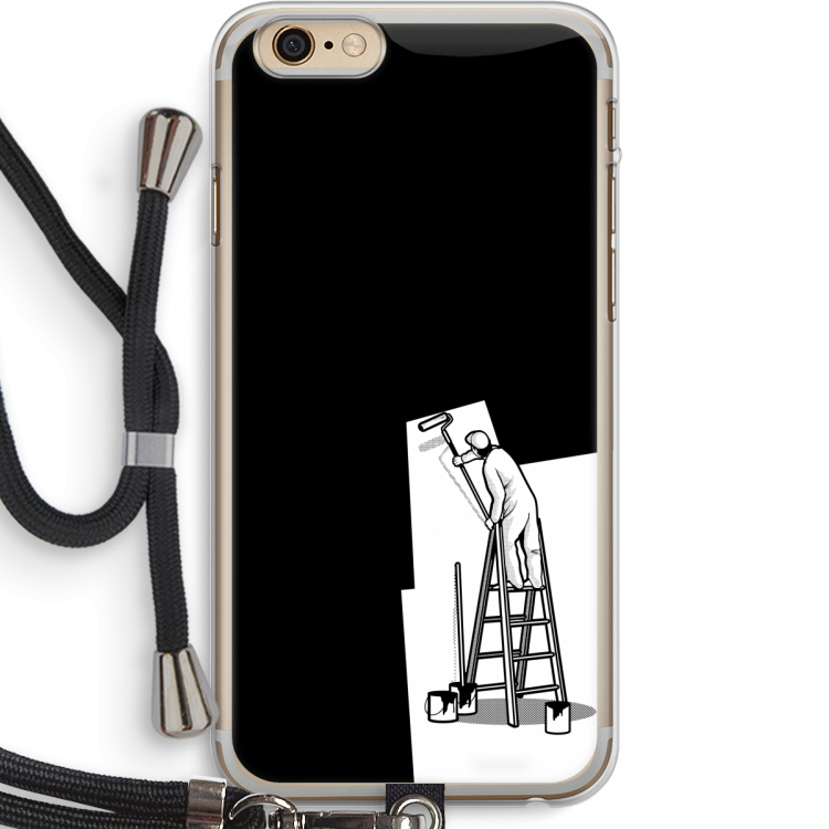 Musketon Painter: iPhone 6 PLUS / 6S PLUS Transparant Hoesje met koord