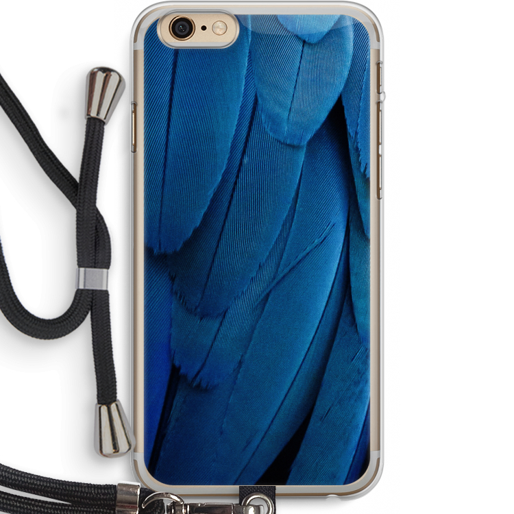 Pauw: iPhone 6 PLUS / 6S PLUS Transparant Hoesje met koord